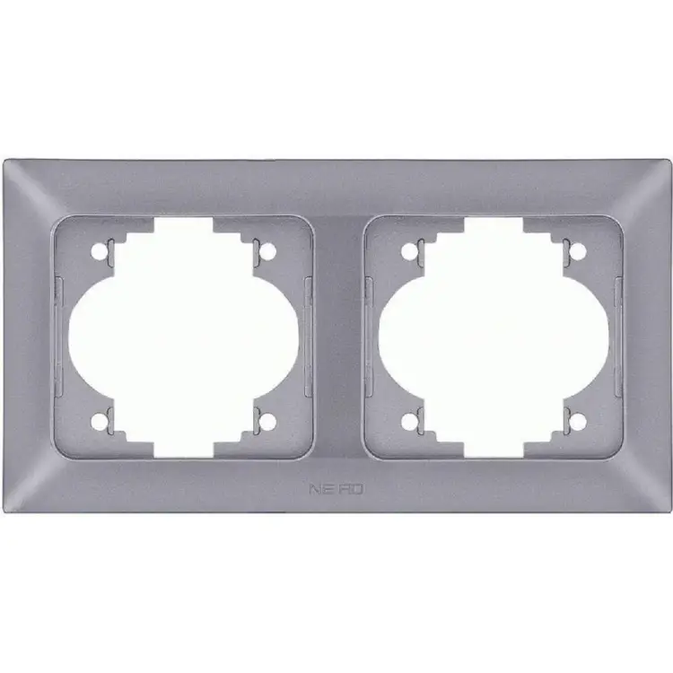 Горизонтальная двухместная рамка NE-AD Aras 93-22-16