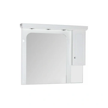 Пеналы и шкафы с зеркалом в ванную комнату