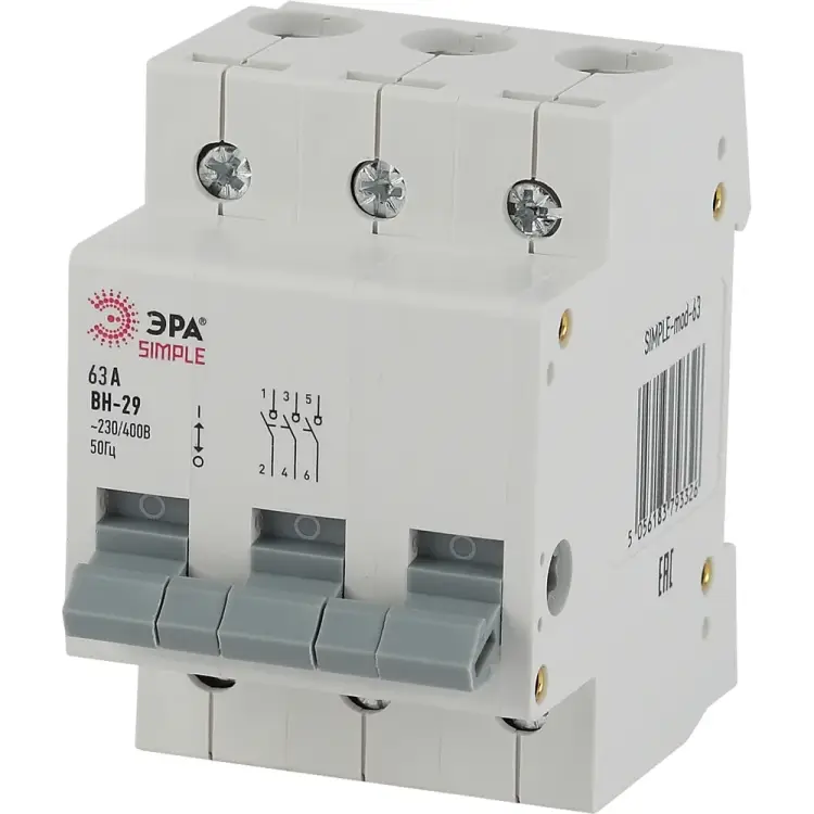 Выключатель нагрузки ЭРА SIMPLE ВН-29 Б0039256