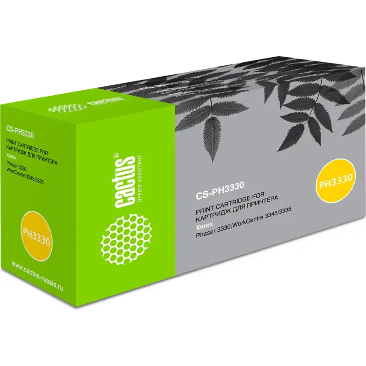 Лазерный картридж для xerox phaser 3330/wc3335 Cactus 106r03621 1028448 Лазерный картридж для xerox phaser 3330/wc3335 Cactus 106r03621 1028448