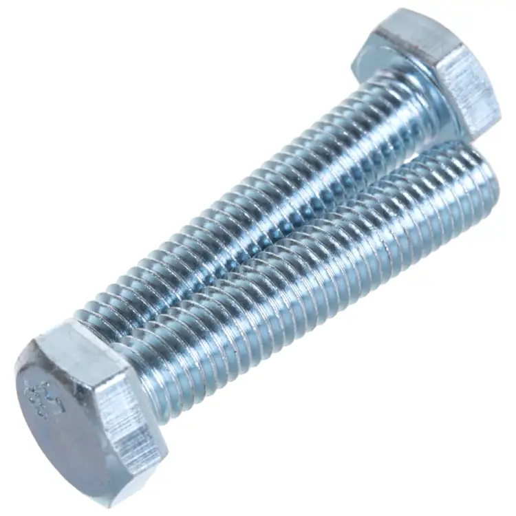 Оцинкованный болт Саморезик М10х50 DIN933 (50 шт.) DIN933/5.8-10х50-50