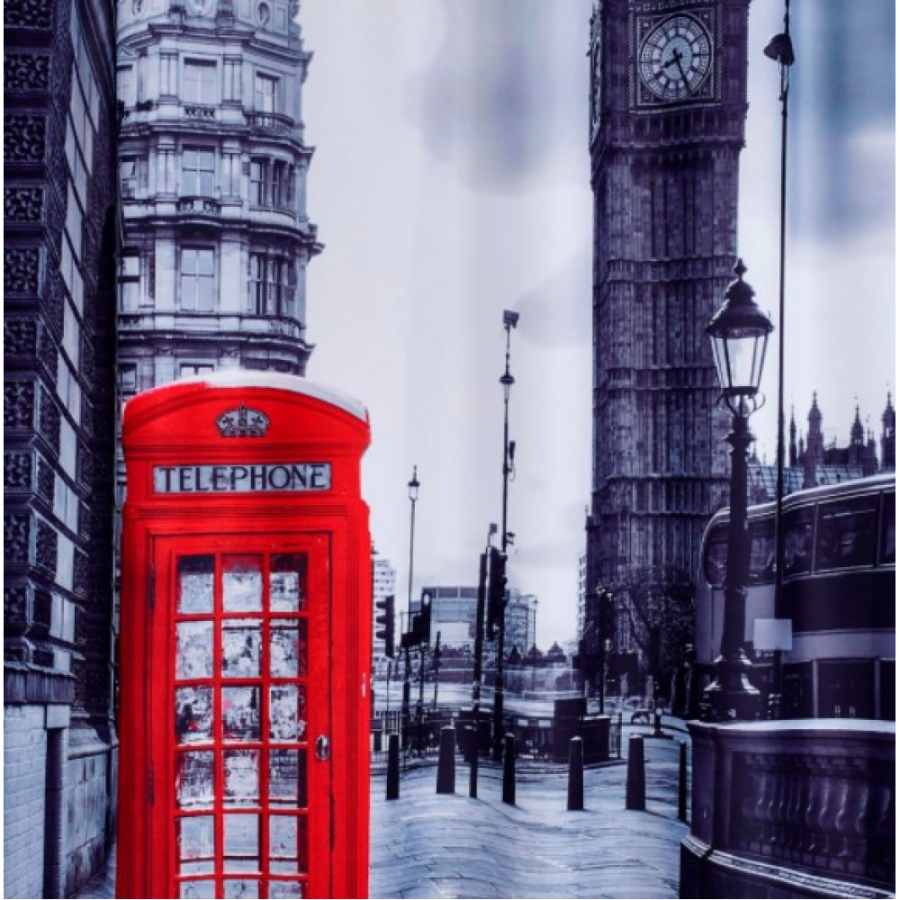 Штора для ванных комнат RIDDER Telephone Box