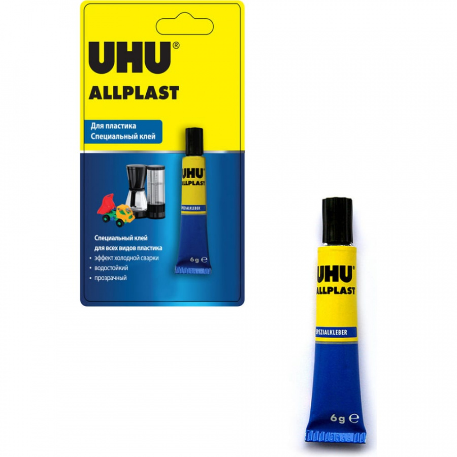 Клей для пластиков UHU ALLPLAST