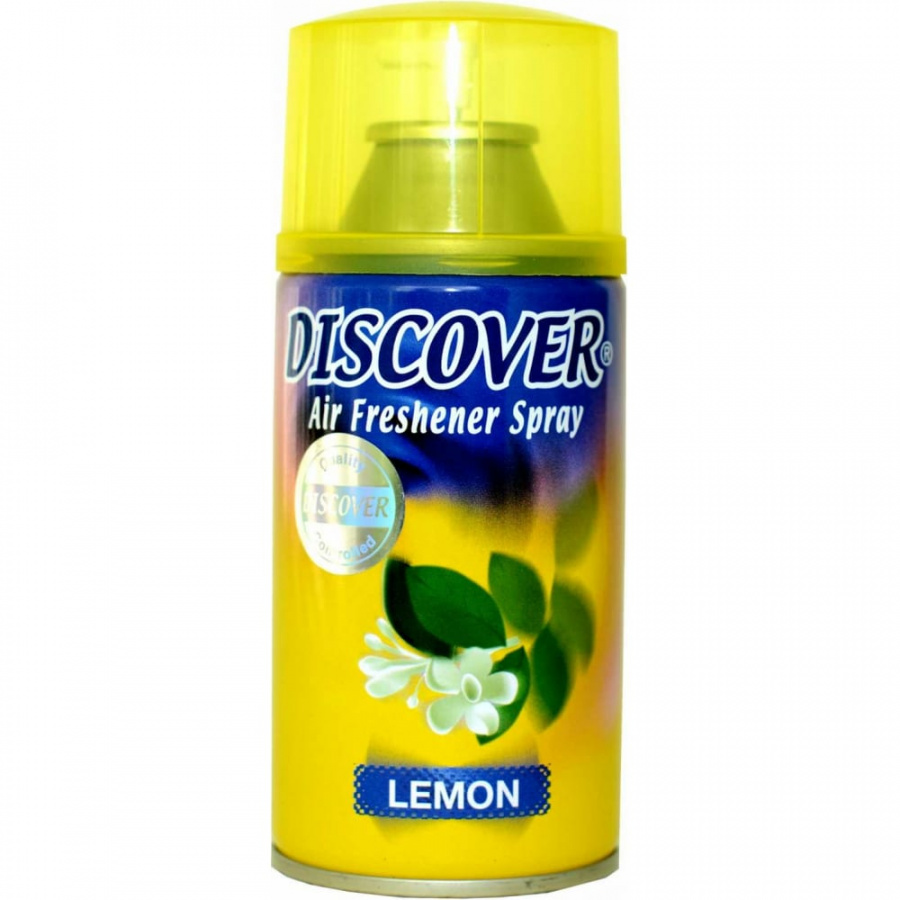 Сменный баллон для автоматического освежителя DISCOVER LEMON