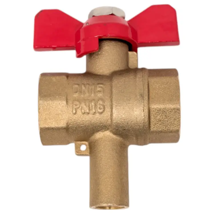 Шаровой кран для монтажа термодатчика Пульсар Ду15 Н00002390