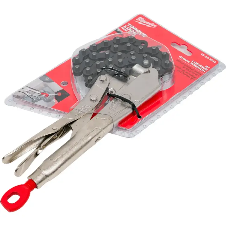 Зажим Milwaukee LOCKING CHAIN WRENCH 48223542 Зажим Milwaukee LOCKING CHAIN WRENCH 48223542