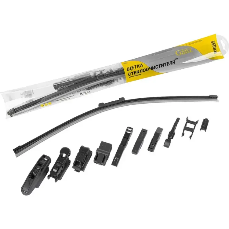 Бескаркасная щетка стеклоочистителя Ganz NEW GIS01035