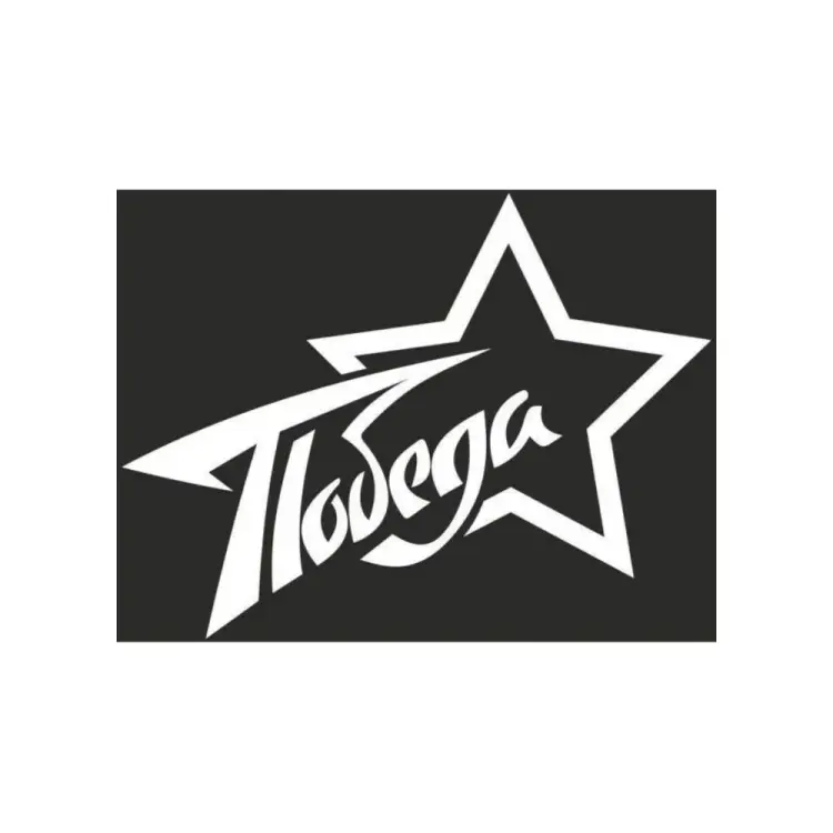 Вырезанная наклейка SKYWAY 9 МАЯ ПОБЕДА Звезда S08102034