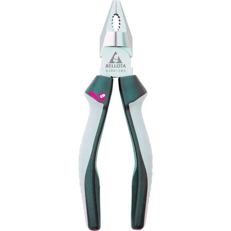 Универсальные усиленные плоскогубцы Bellota длина 184 мм 6100180BIM