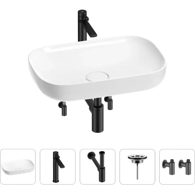 Раковина для ванной Wellsee Croquis 201003957