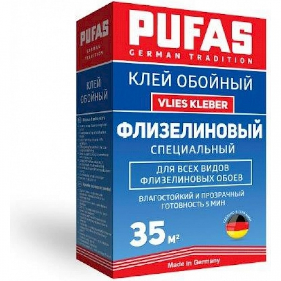 Специальный флизелиновый клей Pufas 023018092