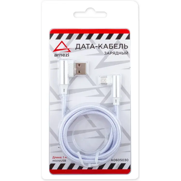 Угловой зарядный дата-кабель Arnezi A0605030 Угловой зарядный дата-кабель Arnezi A0605030