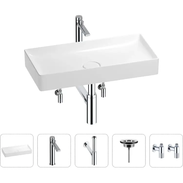 Раковина для ванной Wellsee Pure BY 201004461