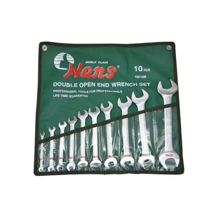 Комплект рожковых ключей HANS 16510M