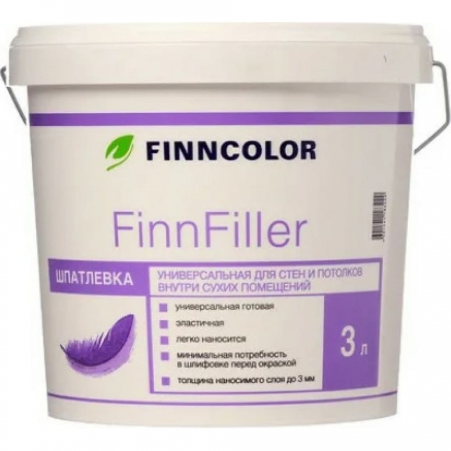 Финишная шпатлевка Tikkurila Finn Filler