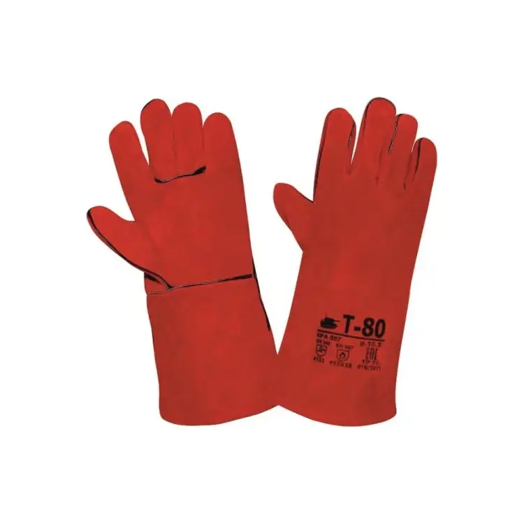 Спилковые краги ООО Комус 1450374