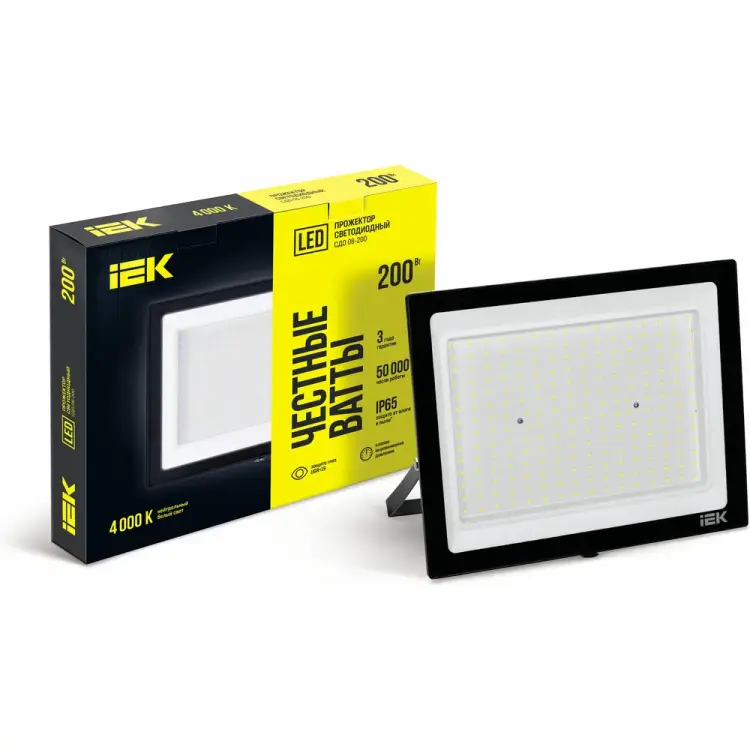 Прожектор IEK СДО 06-200 LPDO601-200-40-K02