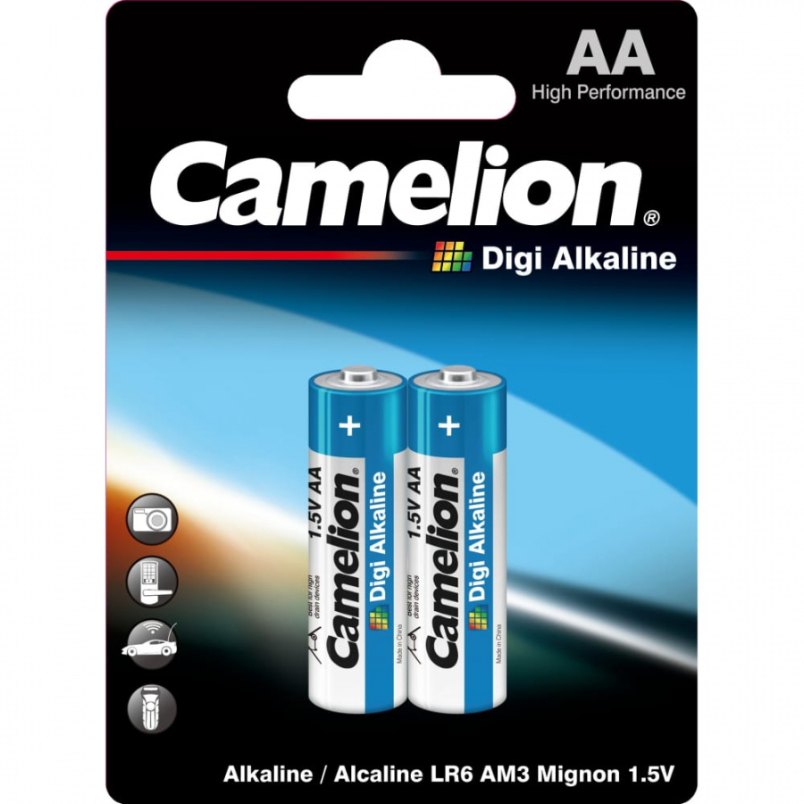 Батарейка Camelion DIGI LR 6 BL-2 1.5В