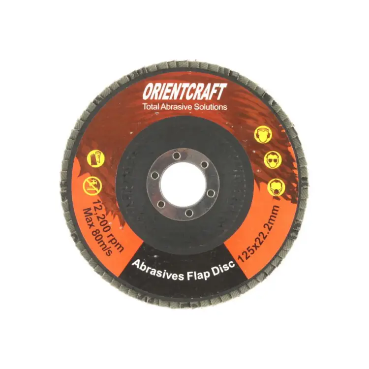 Торцевой лепестковый диск по металлу Orientcraft OCF1252260