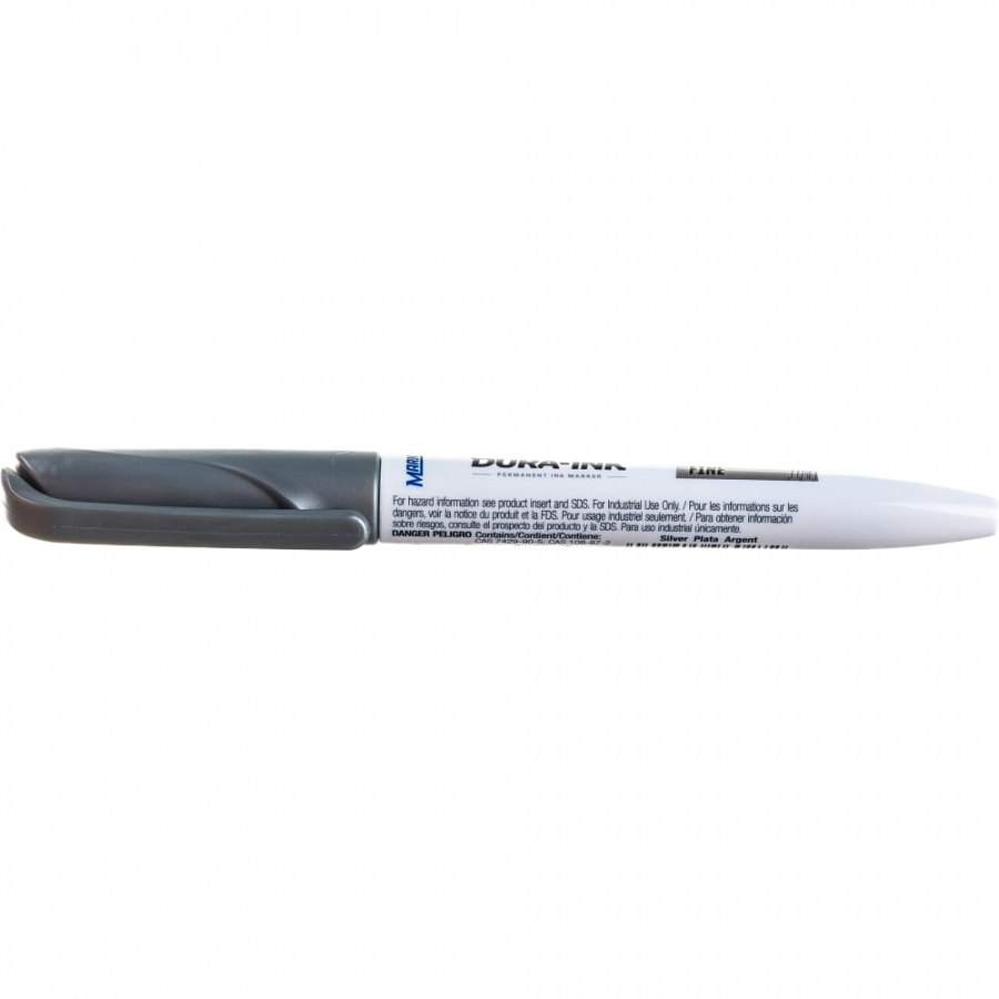 Маркер Markal DURA-INK 15 INK MARKER FINE BULLET TIP SILVER