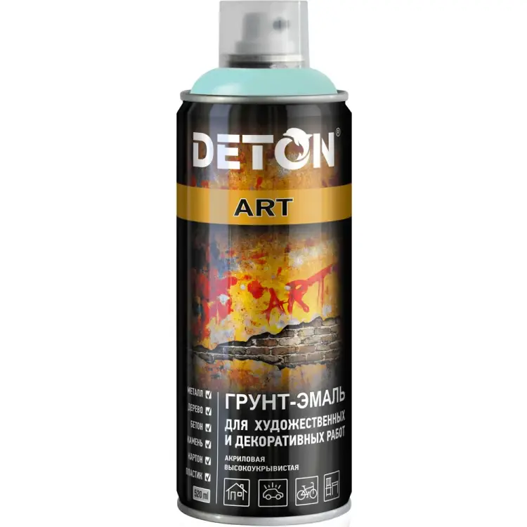 Грунт-эмаль для художественных и декоративных работ Deton DTN-A07694 Грунт-эмаль для художественных и декоративных работ Deton DTN-A07694