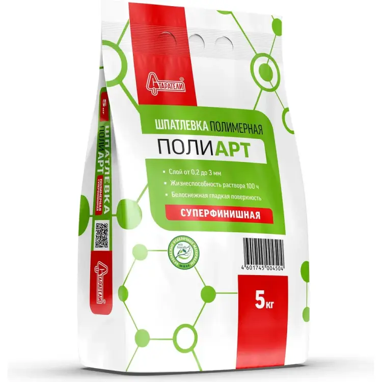 Полимерная шпатлевка Старатели полиарт 5 кг 3277/5399 Полимерная шпатлевка Старатели полиарт 5 кг 3277/5399