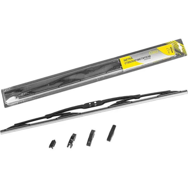 Каркасная щетка стеклоочистителя Ganz ECO GIS01009