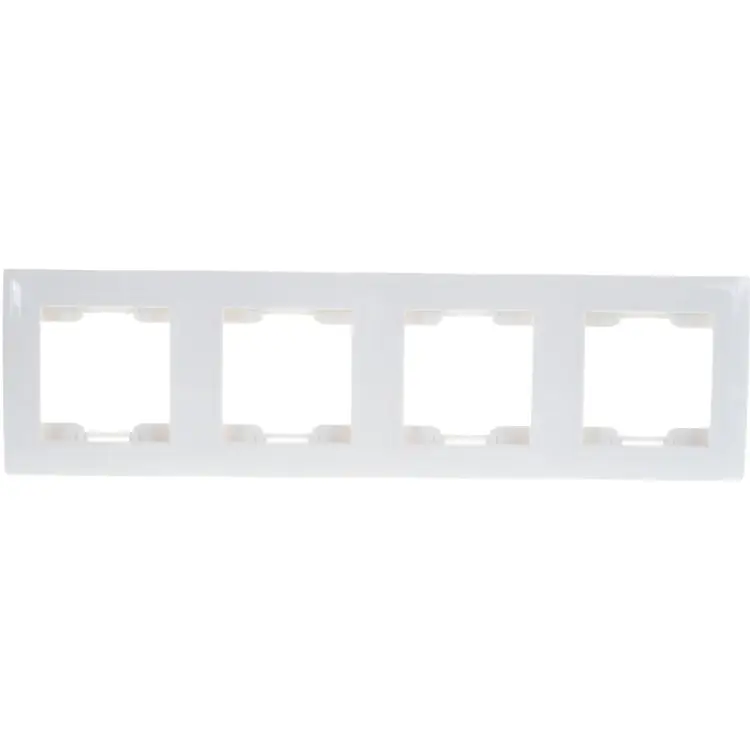 Вертикальная четырехместная рамка Volsten V01-21-A42-M Violet 9975