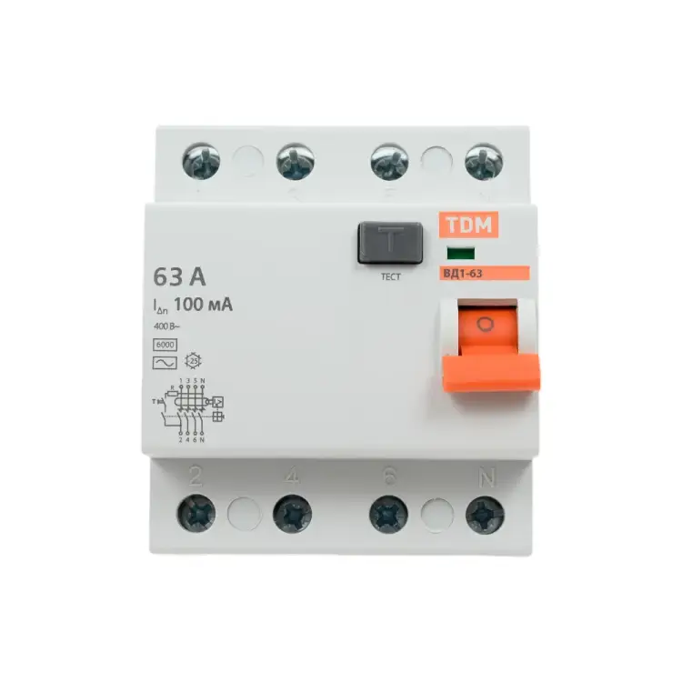 Устройство защитного отключения TDM ELECTRIC ВД1-63 SQ0203-0042