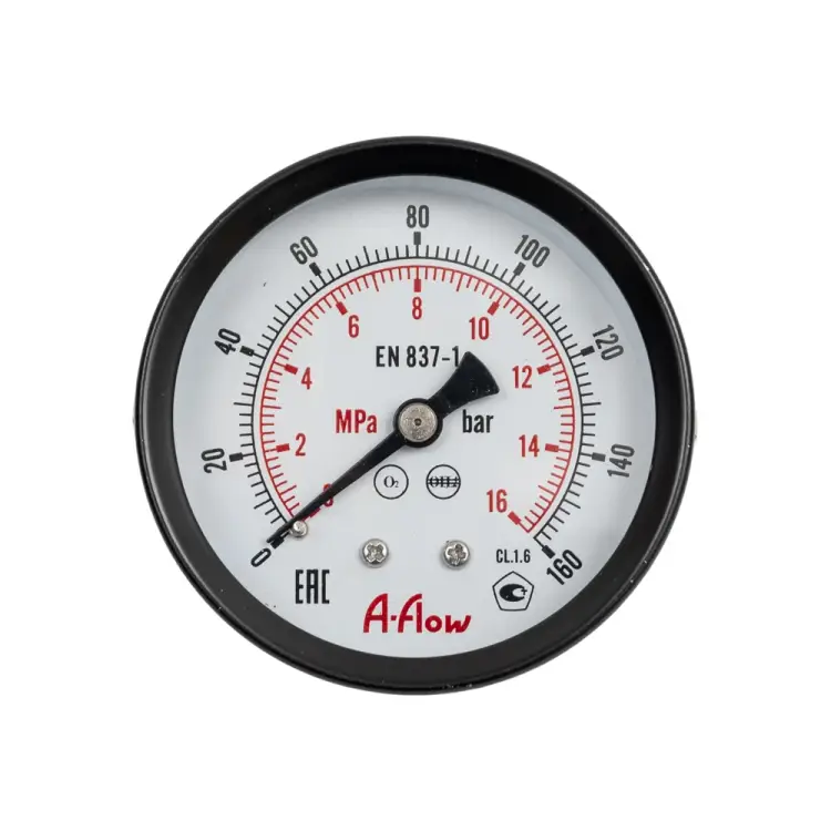 Манометр A-Flow G10-C-4N-63B-160bar Манометр A-Flow G10-C-4N-63B-160bar