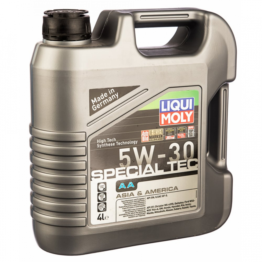 Синтетическое моторное масло LIQUI MOLY Special Tec AA 5W-30 SN;ILSAC GF-5