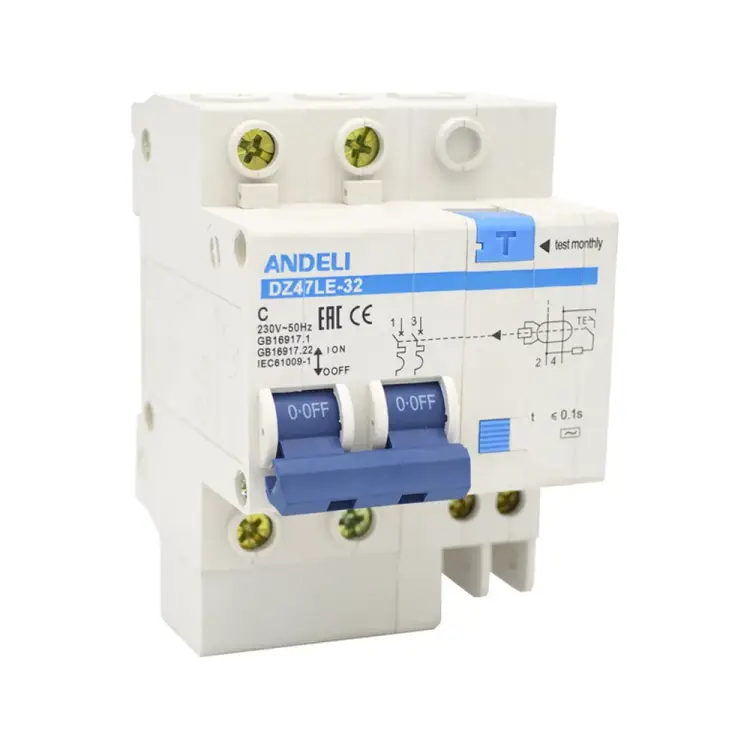 Дифференциальный автомат ANDELI DZ47LE-32 ADL02-002