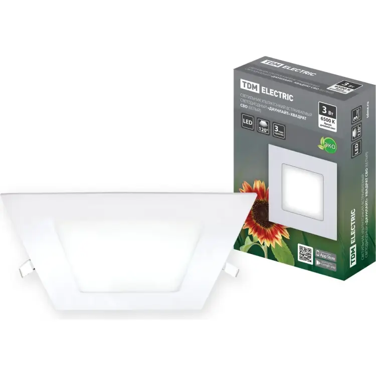 Встраиваемый светодиодный светильник TDM ELECTRIC Даунлайт СВО SQ0329-0115