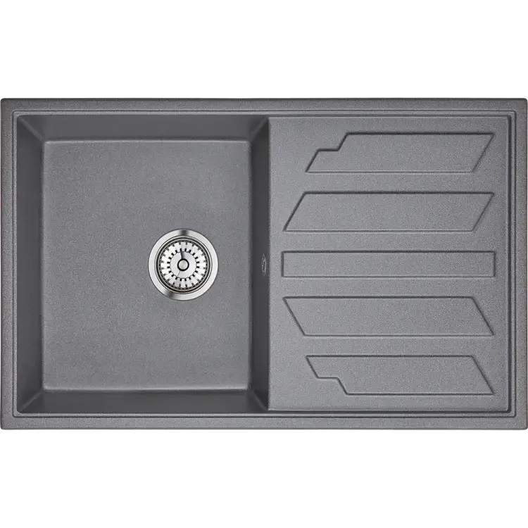 Кварцевая оборачиваемая кухонная мойка GRANULA GR-8002