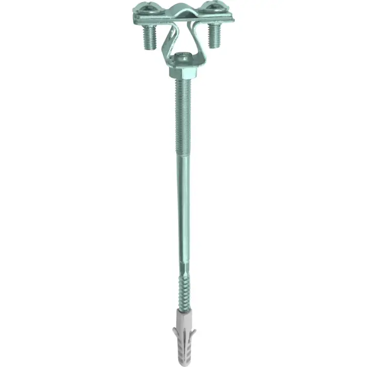 Держатель круглого проводника для бетонного фасада EZETEK 90025