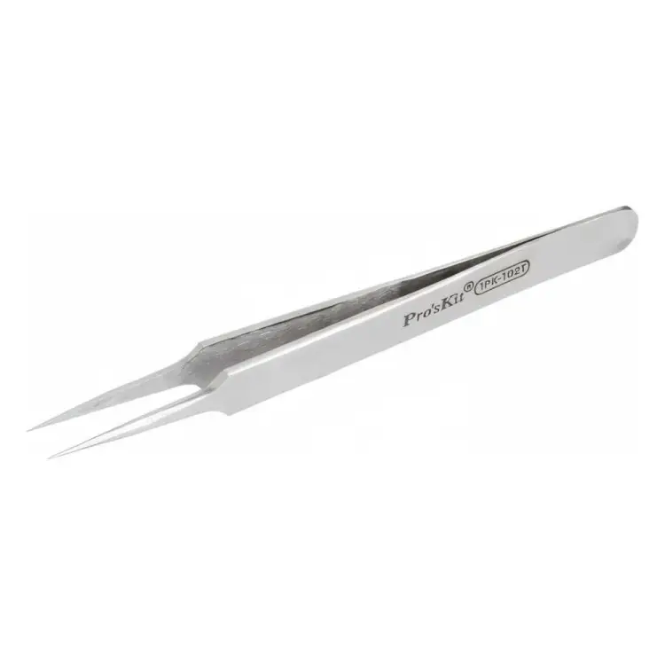 Антимагнитный пинцет Pro'sKit 1PK-102T 00049826