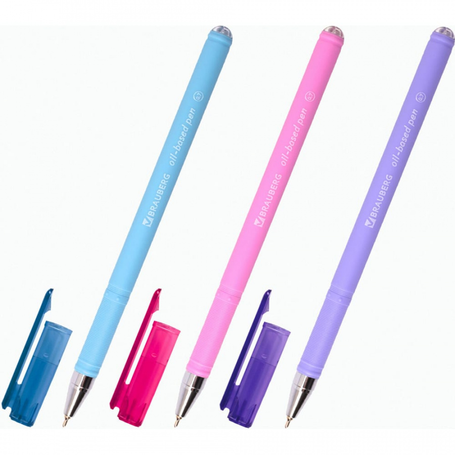 Масляная ручка шариковая BRAUBERG FRUITY Pastel
