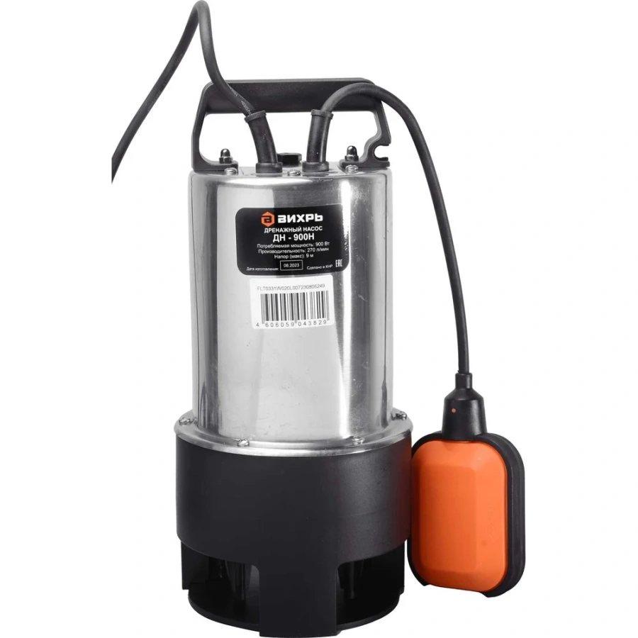 Дренажная насос Вихрь ДН-900H 68/2/21