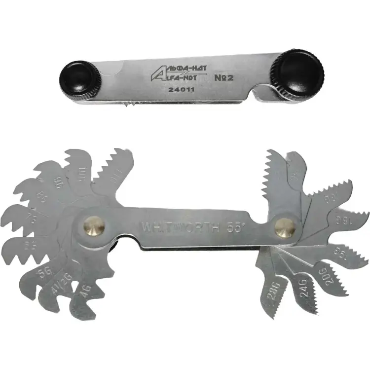 Набор резьбовых шаблонов АЛЬФА-НДТ №2 УП-00002562