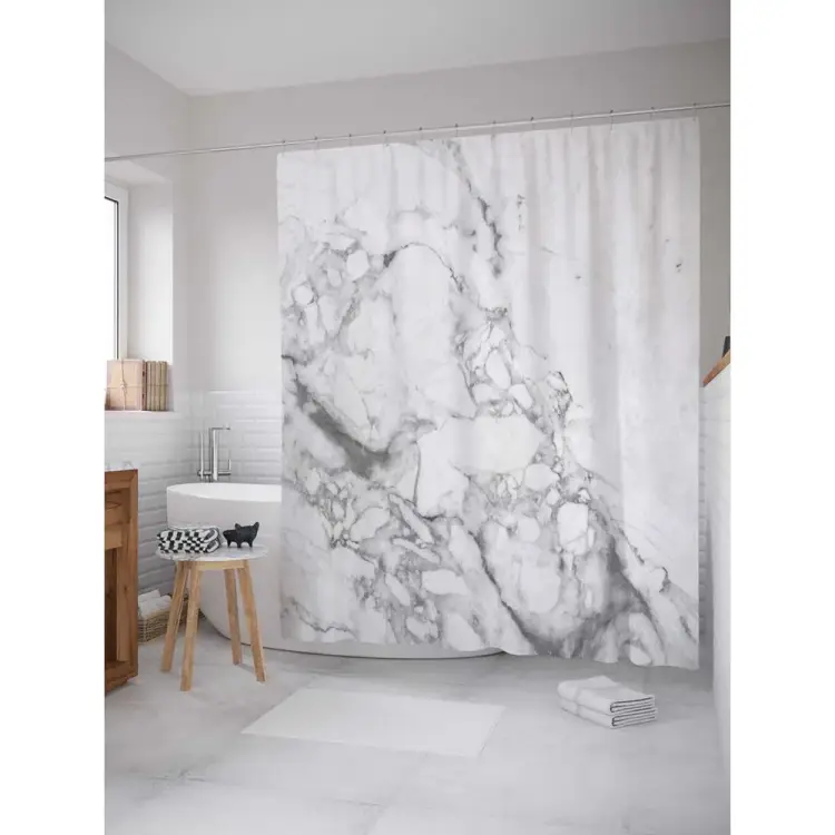 Шторка-занавеска для ванной JOYARTY Брызги воды sc_18911