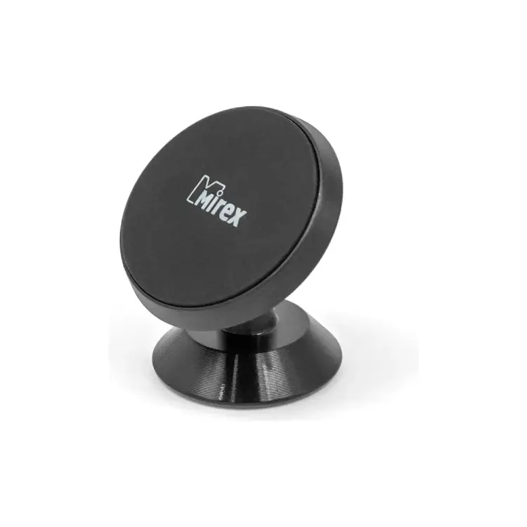 Мини магнитный самоклеящийся держатель телефона для авто Mirex N7 13709-MCPH07BK