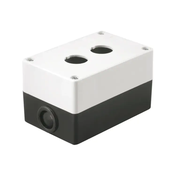 Двухместный корпус для кнопок IEK КП 102 BKP10-2-K01