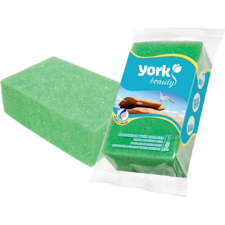 Большая губка для тела YORK РЭМБО 010070 Большая губка для тела YORK РЭМБО 010070