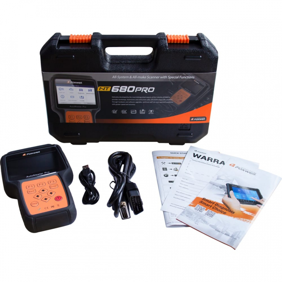 Мультибрендовый автосканер Foxwell NT680Pro