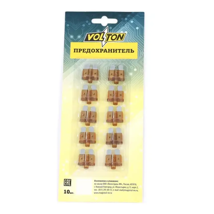 Предохранитель VOLTON NORMA VLT12015-7,5А
