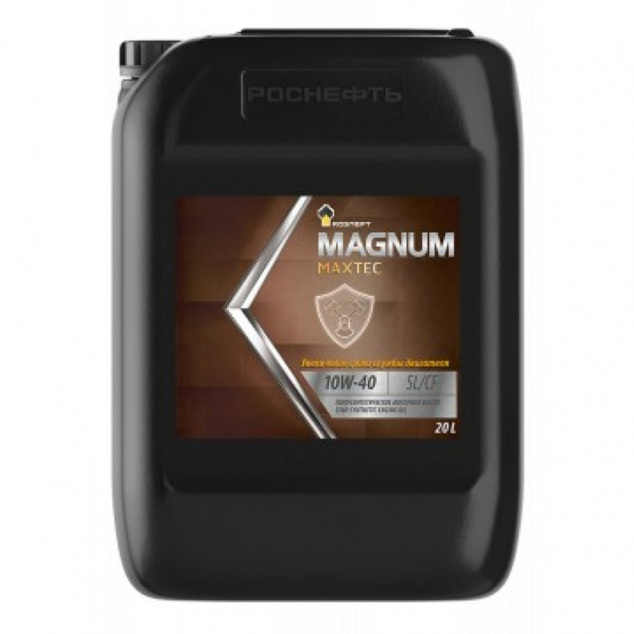 Полусинтетическое моторное масло Роснефть Magnum Maxtec 10W-40 SL-CF