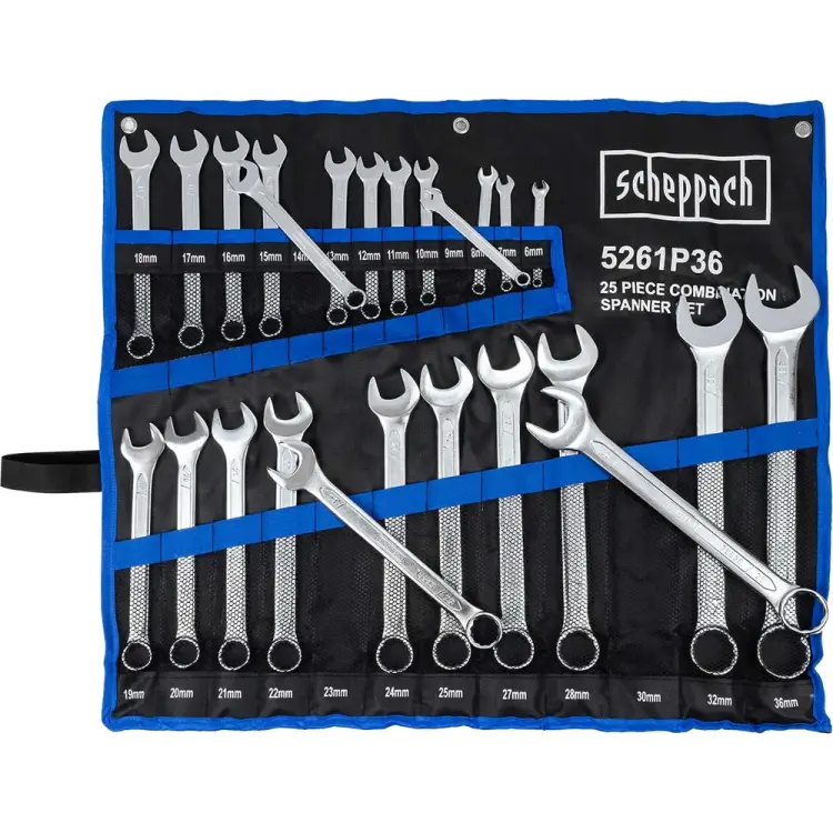 Набор комбинированных ключей Scheppach Sch-5261P36(59130) Набор комбинированных ключей Scheppach Sch-5261P36(59130)