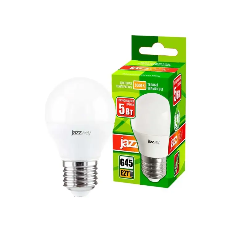 Лампа Jazzway PLED- ECO-G45 1036957A