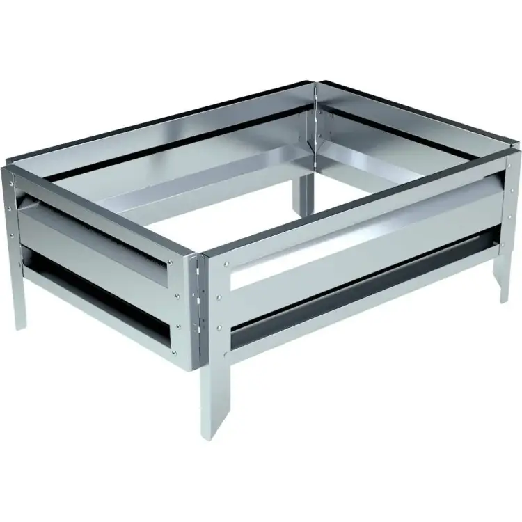 Готовая оцинкованная грядка на дачу Delta-Park GL 30010GL_5070Zn