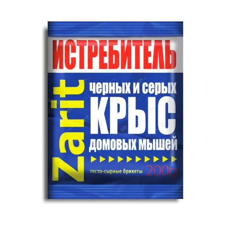 Тесто-сырные брикеты для защиты от грызунов Zarit Трикота 25178